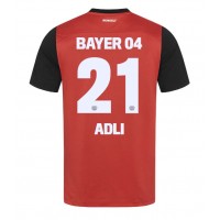 Dres Bayer Leverkusen Amine Adli #21 Domáci 2024-25 Krátky Rukáv